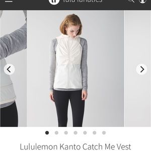 Lululemon kanto catch me vest